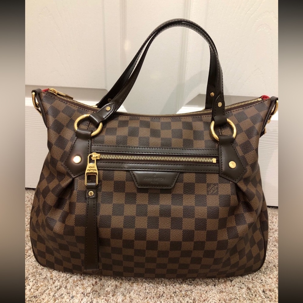 Louis Vuitton Evora MM Damier Ebene AMAZING Condition